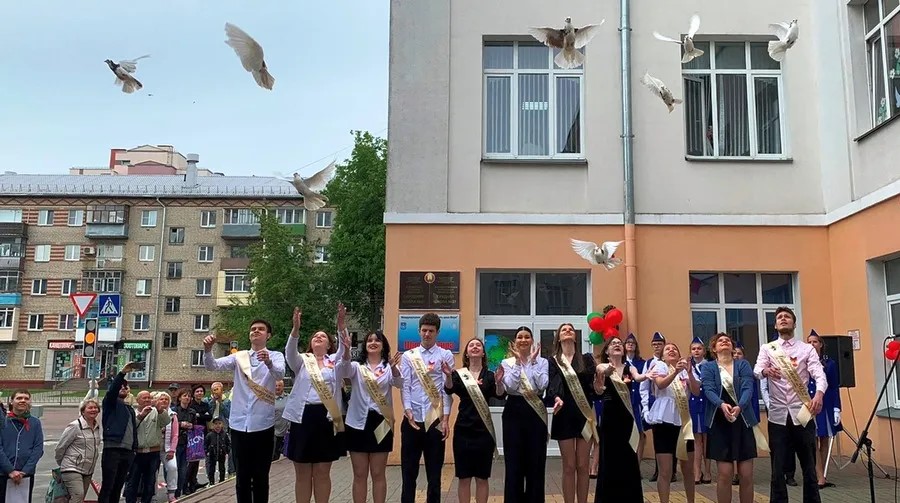 выпускной в школе Гомеля