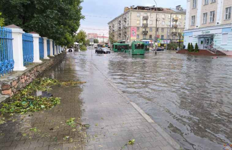 Могилев после урагана