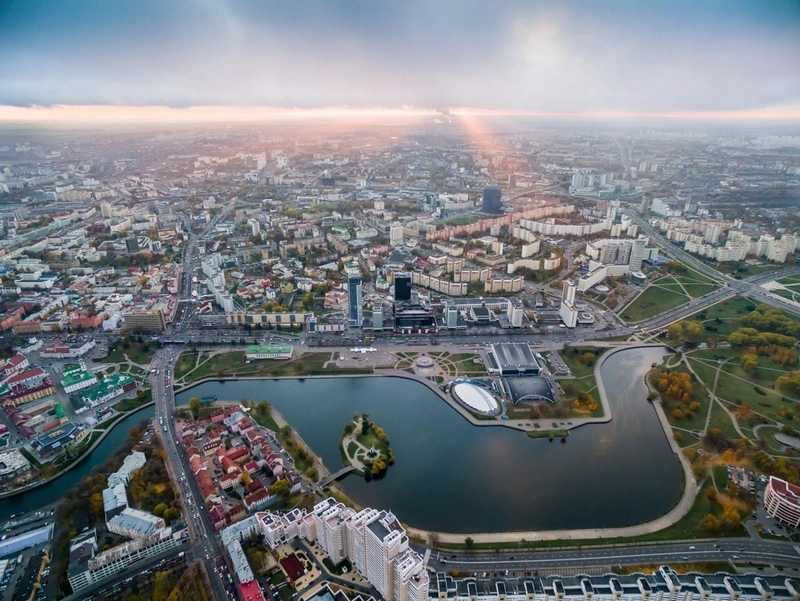 вид на минск с высоты обзорные площадки