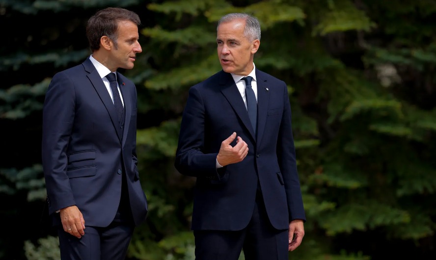 Лидеры Франции и Канады