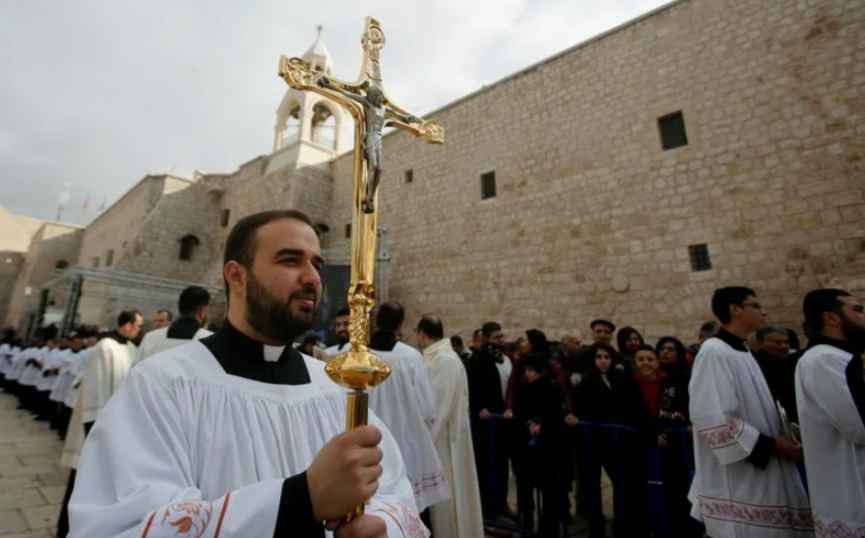 Христиане, Палестина