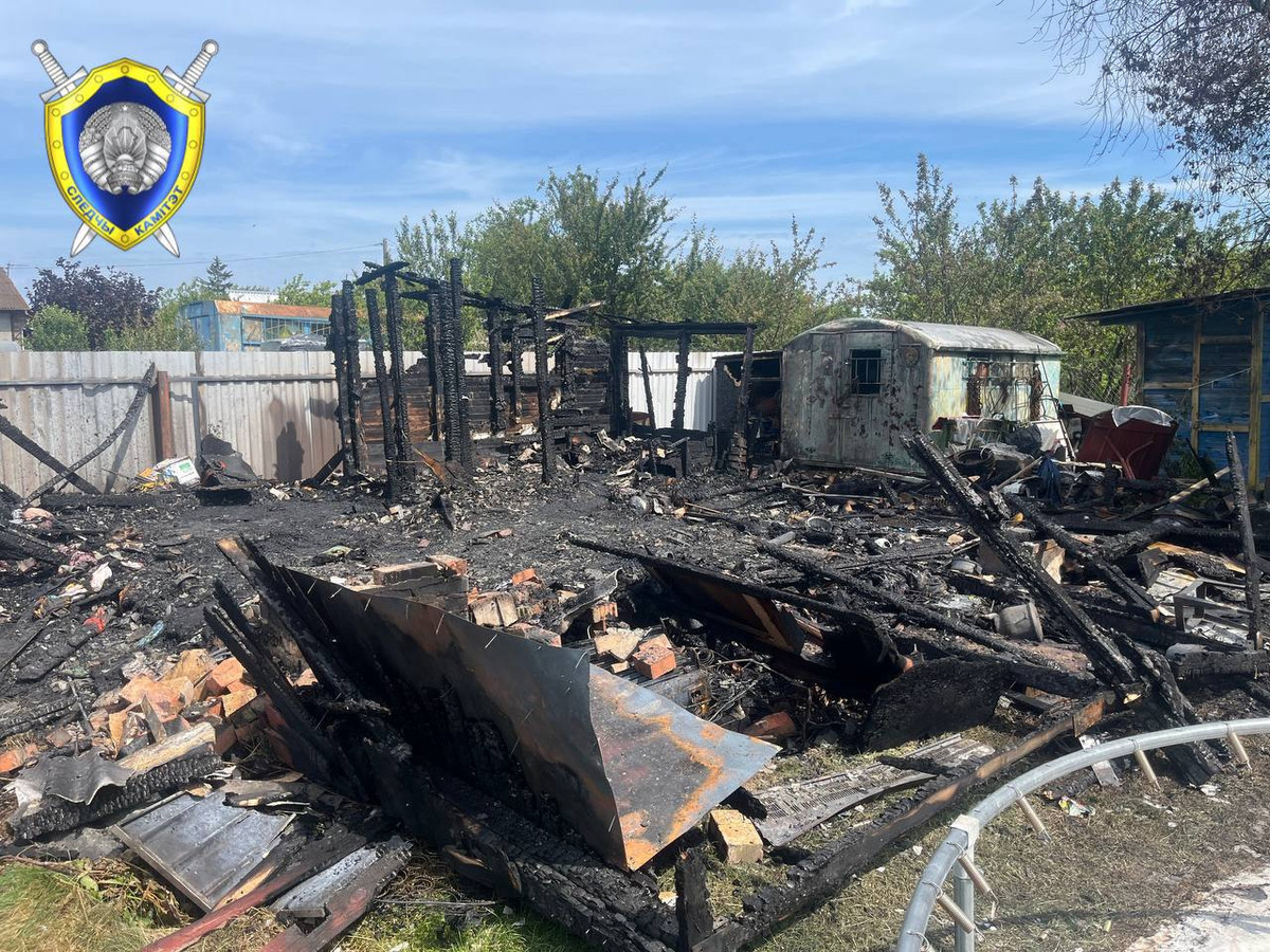 пожар в пуховичах