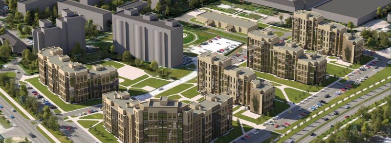 застройка центра Гродно 