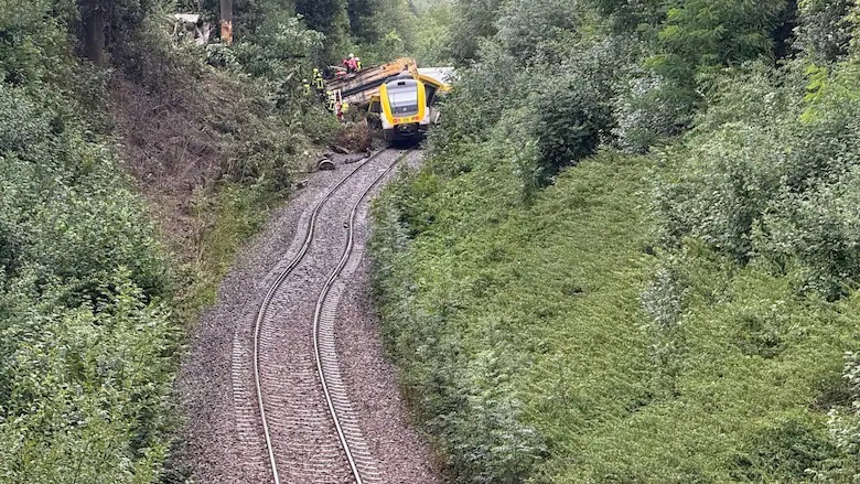 Кадры с места аварии