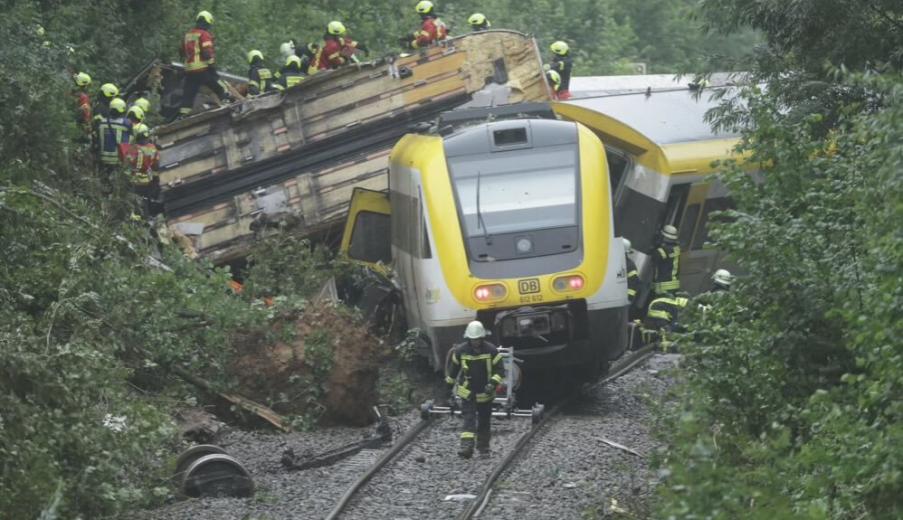 Кадры с места аварии