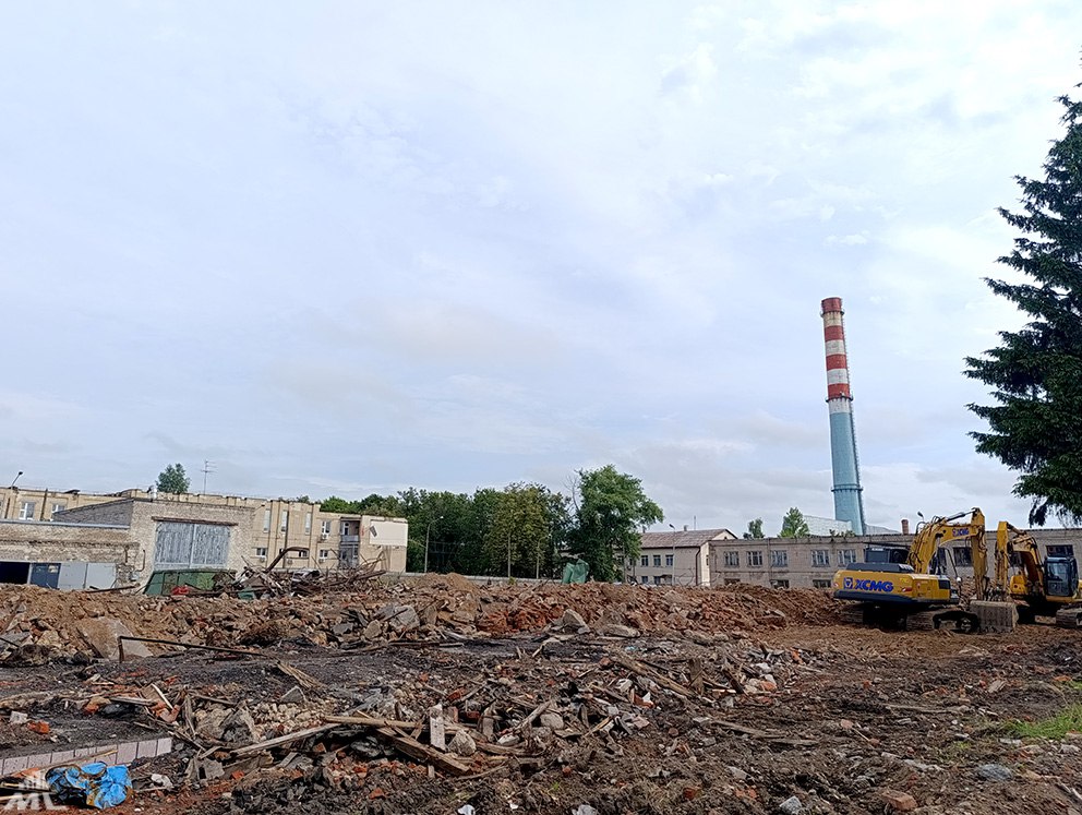 снос зданий