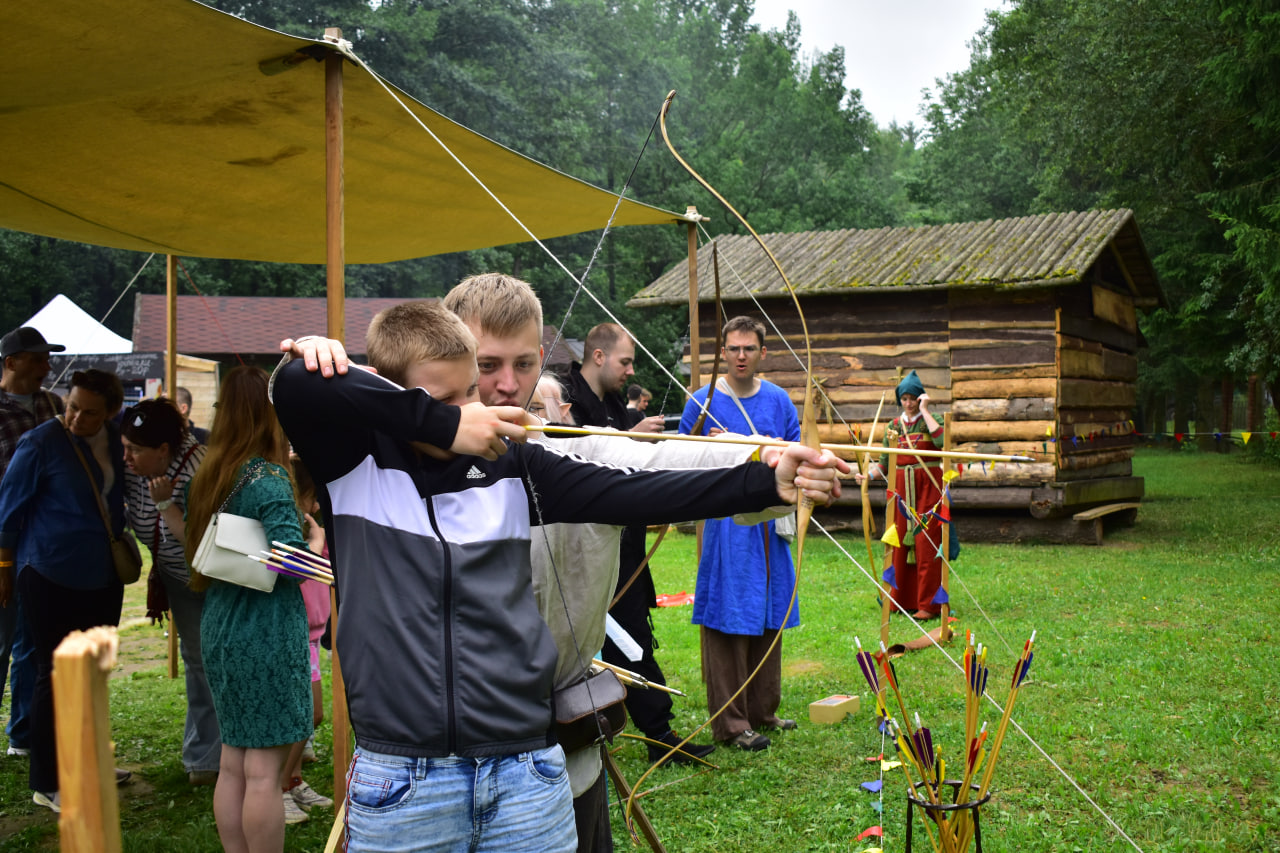 «Наш Грюнвальд» фестиваль стрельба из лука