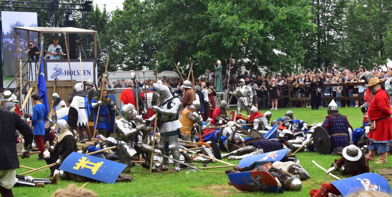 Наш Грюнвальд фестиваль битва реконструкция рыцари