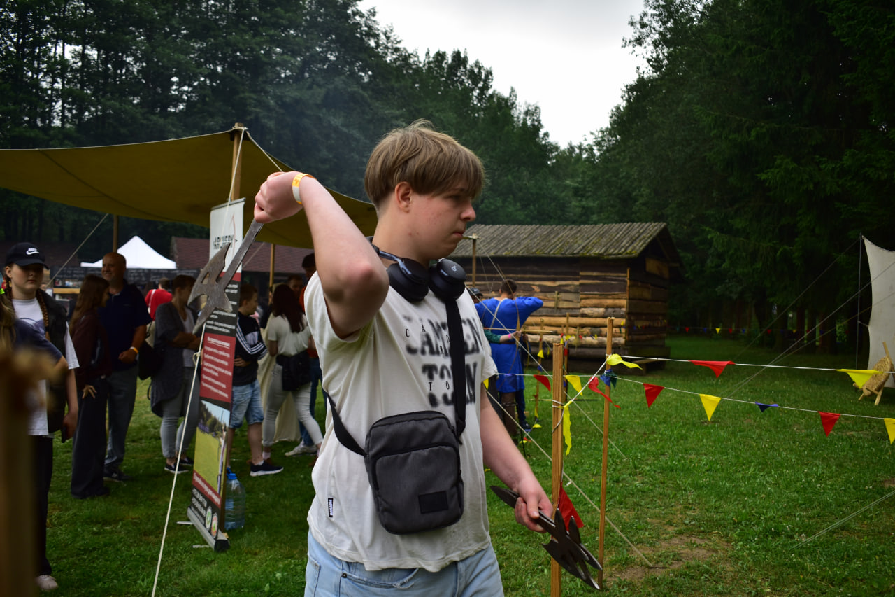 «Наш Грюнвальд» фестиваль метание топоров