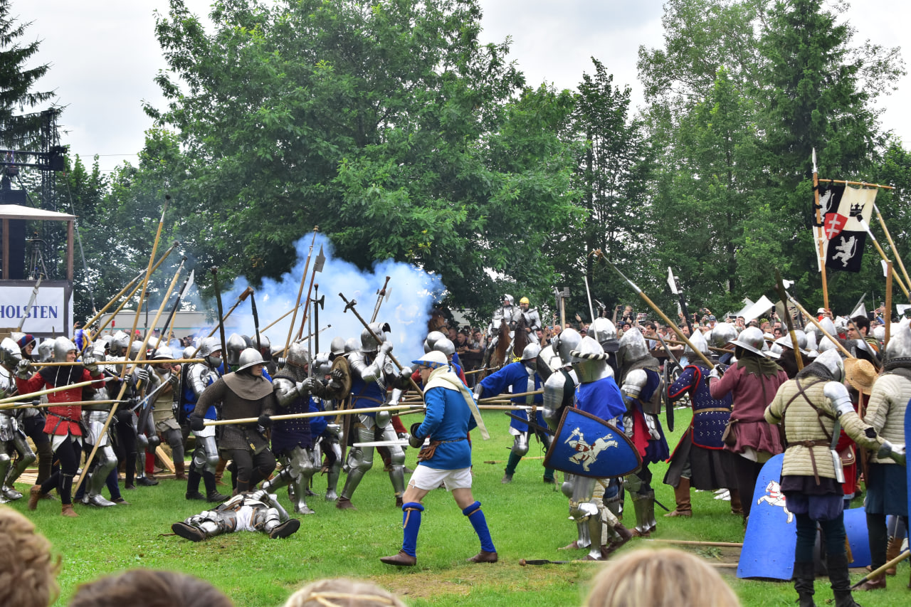 Наш Грюнвальд фестиваль битва реконструкция рыцари