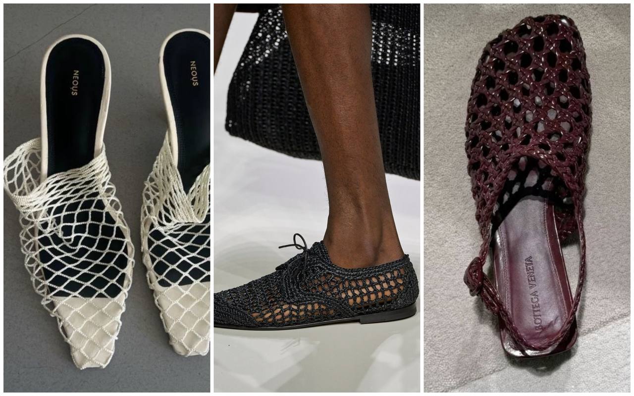 Плетеная обувь
