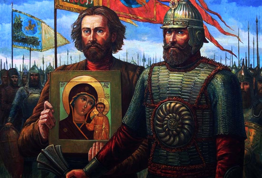 Минин Пожарский икона