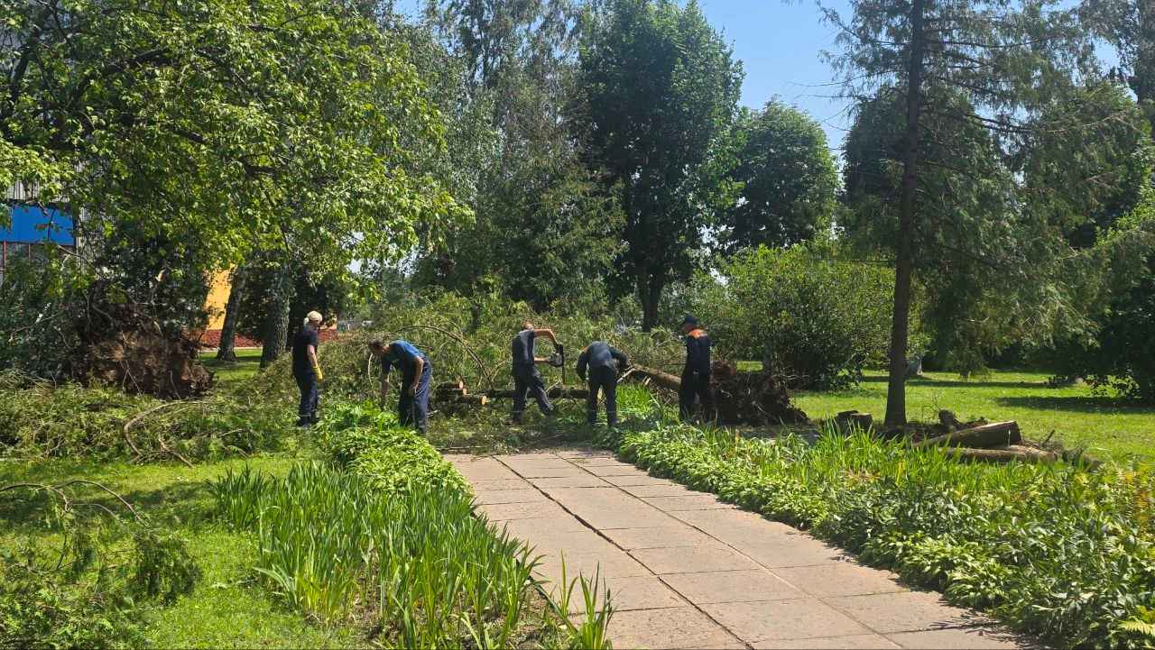 Ураган в Могилеве