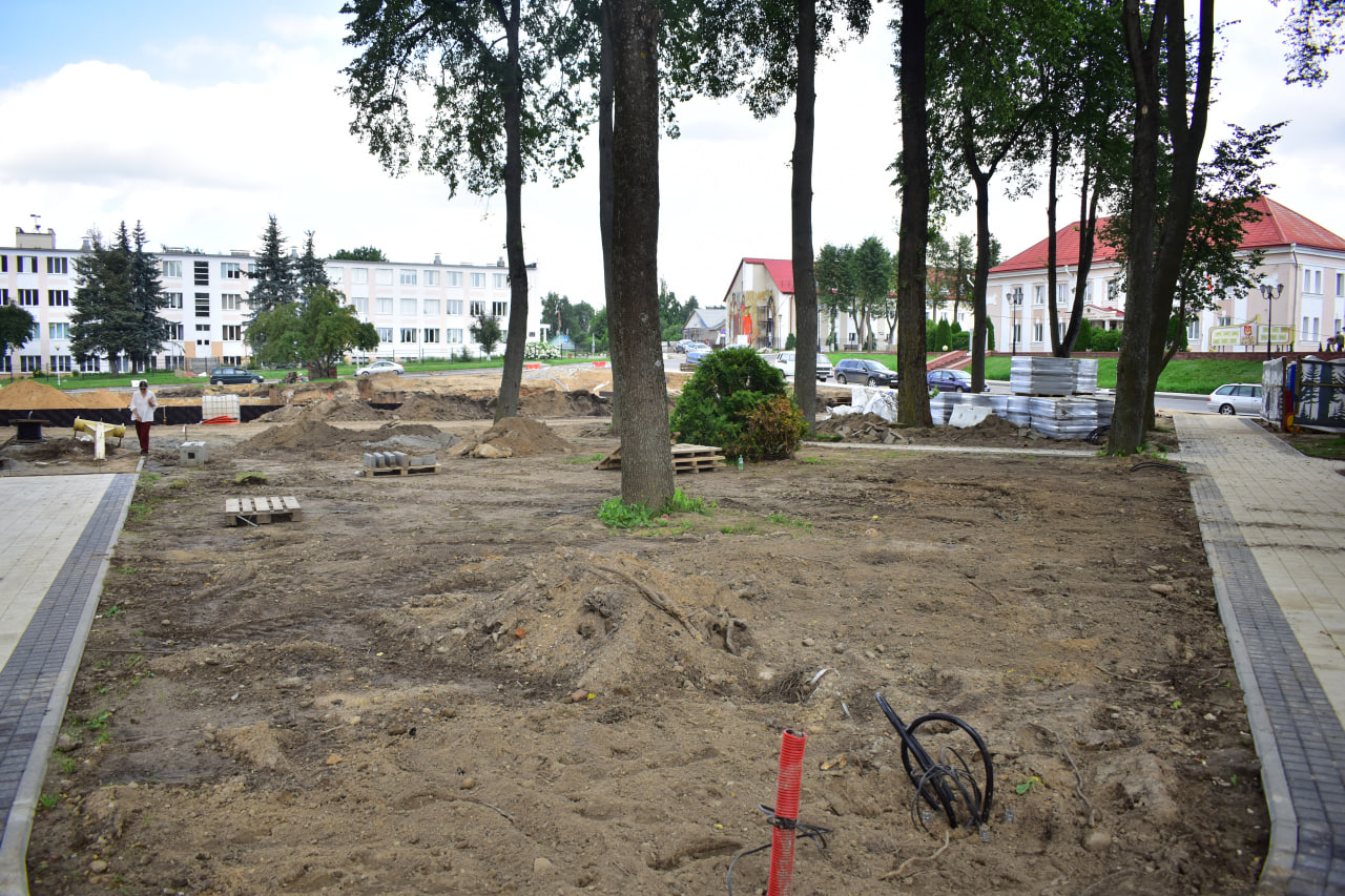 Заславль благоустройство