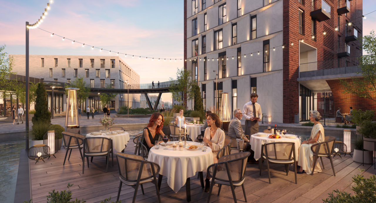 ЖК Депо пешеходная улица проект