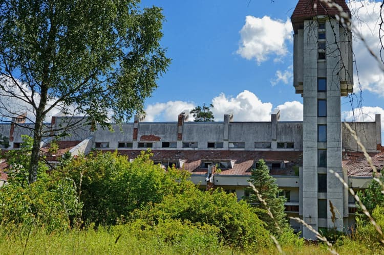 заброшенный санаторий