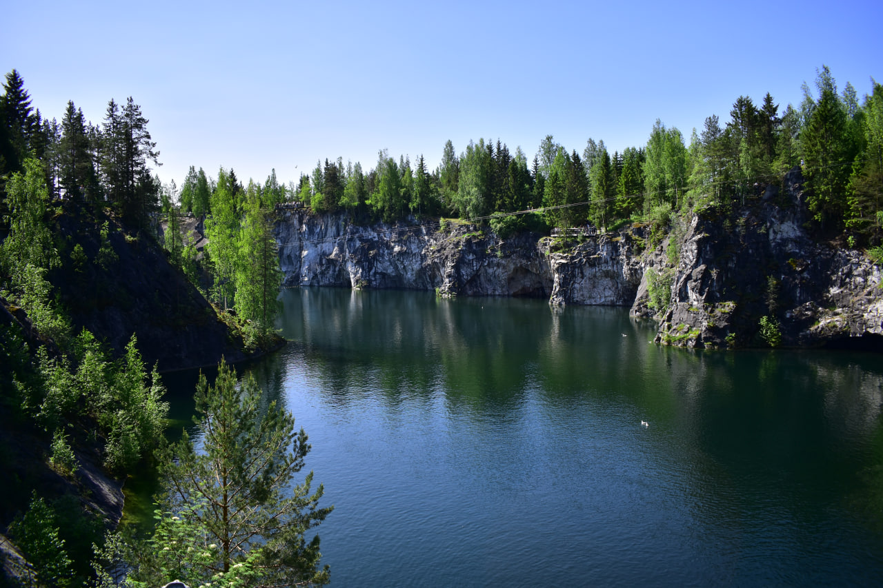 Рускеала мраморный каньон