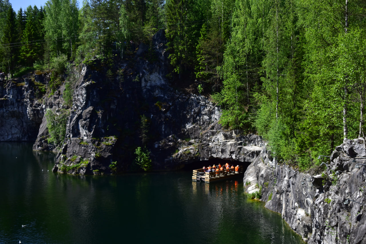 Рускеала мраморный каньон