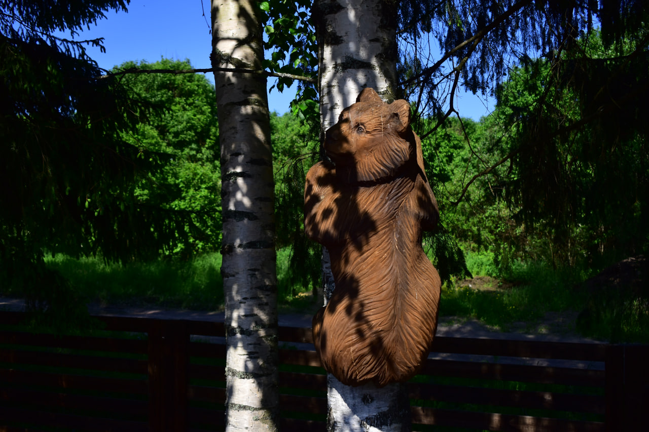Хелюля Тропа сказок скульптура