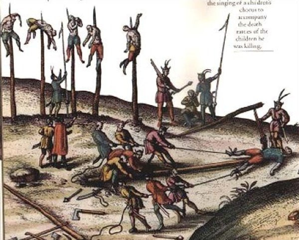 сажание на кол