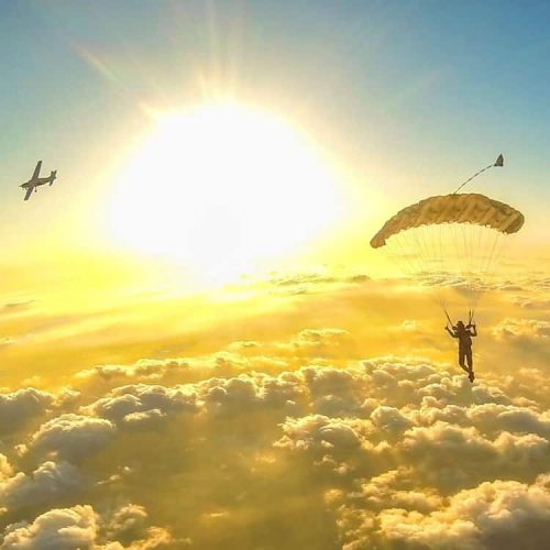 самостоятельный прыжок с парашютом