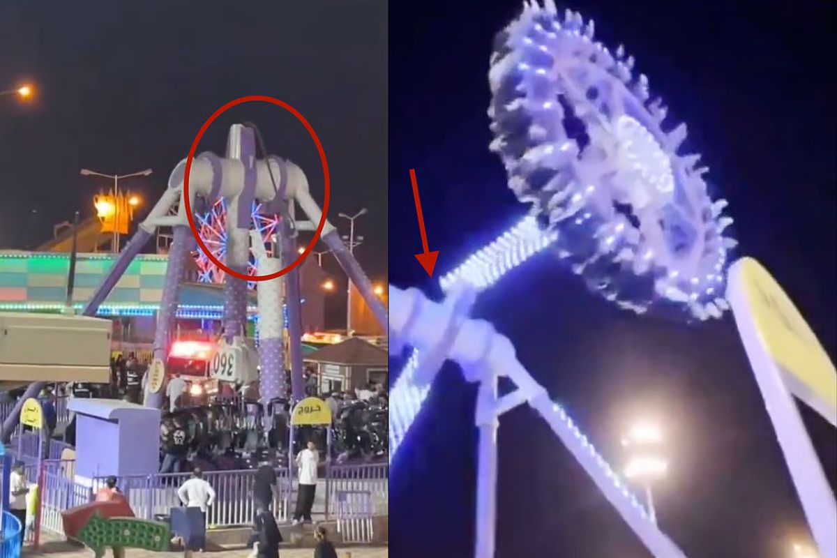 авария в парке развлечений в саудовской аравии