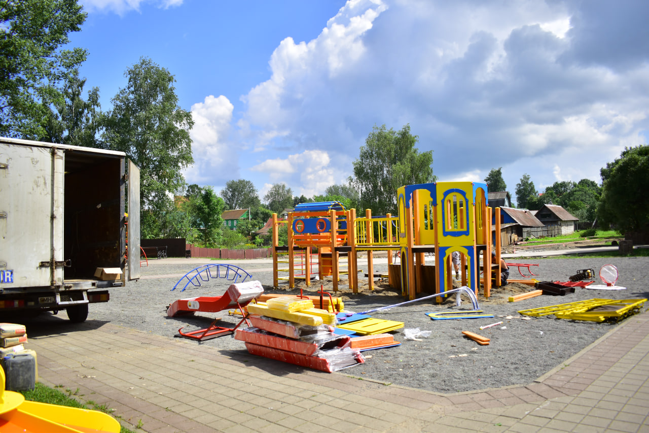 Заславль благоустройство