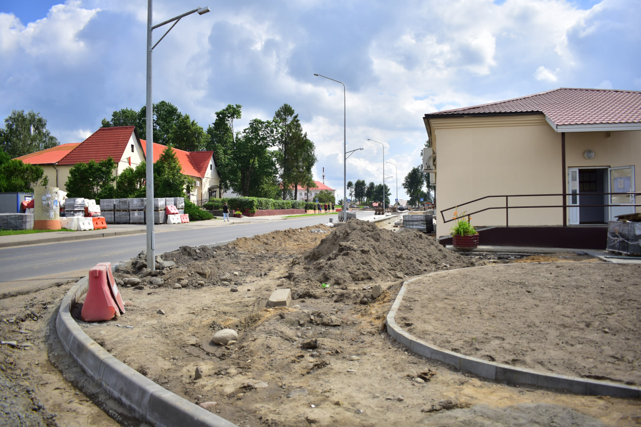 Заславль благоустройство