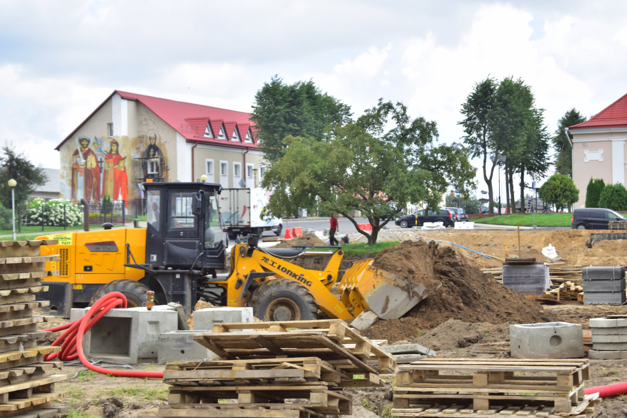Заславль благоустройство