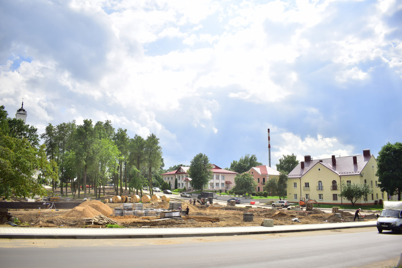 Заславль благоустройство