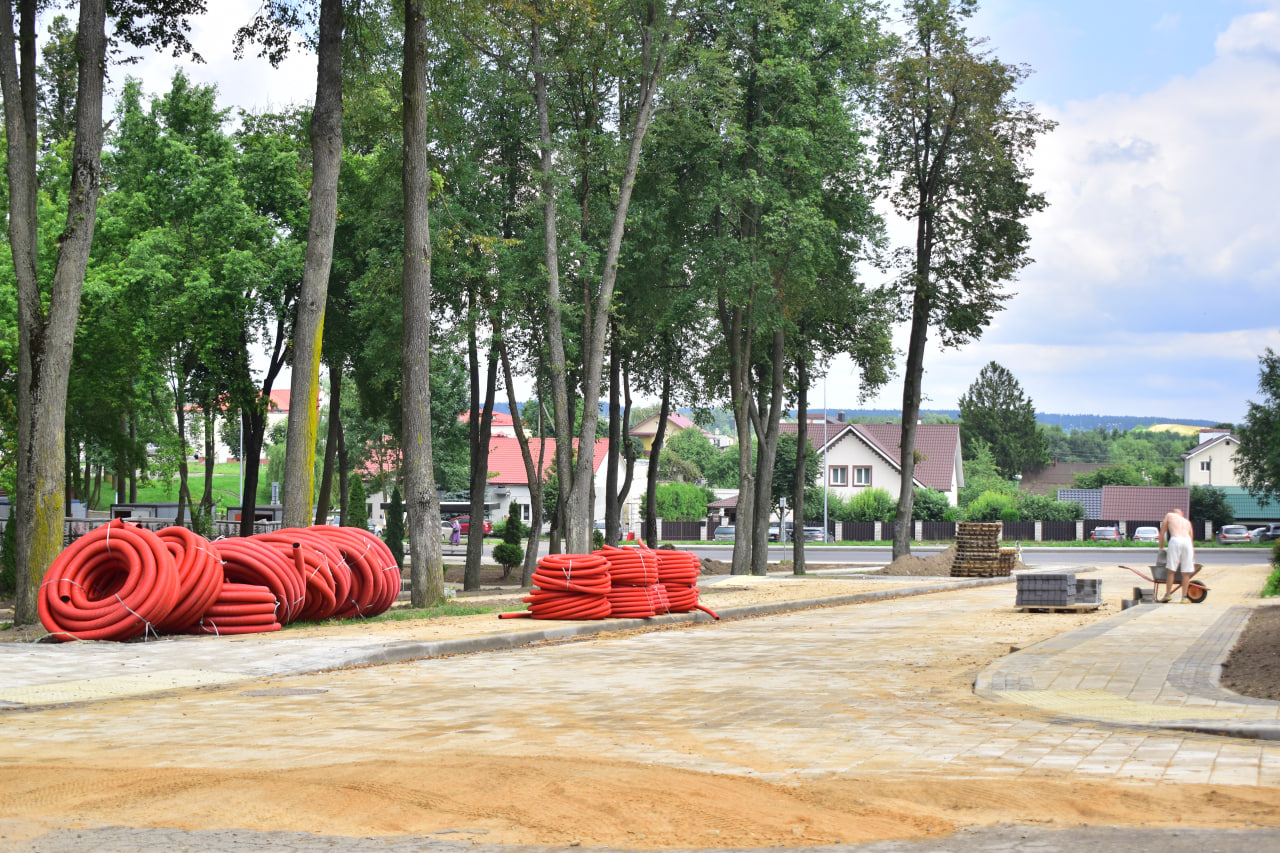 Заславль благоустройство