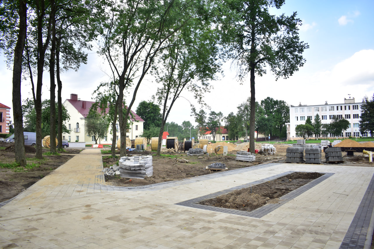 Заславль благоустройство