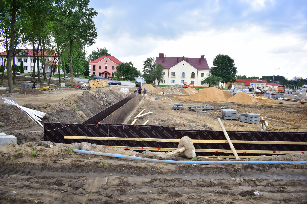 Заславль благоустройство