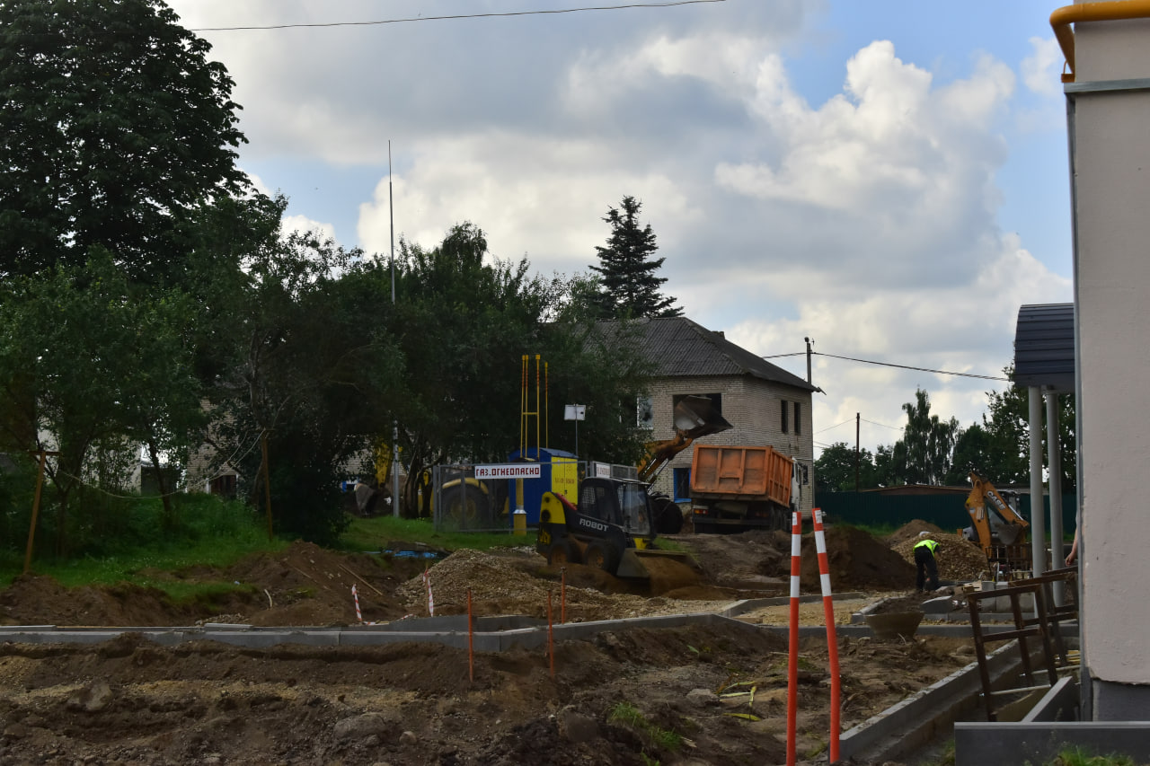 Заславль благоустройство