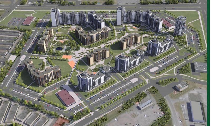 На въезде в Гродно будут строить новый жилой район на 2300 квартир