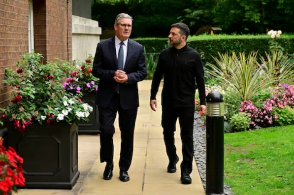 Зеленский, Стармер