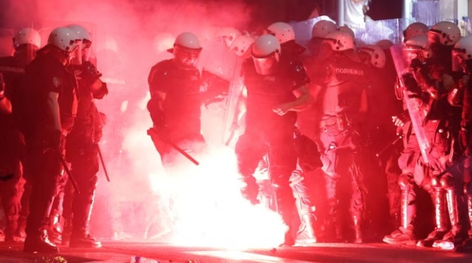 Сербия, протесты