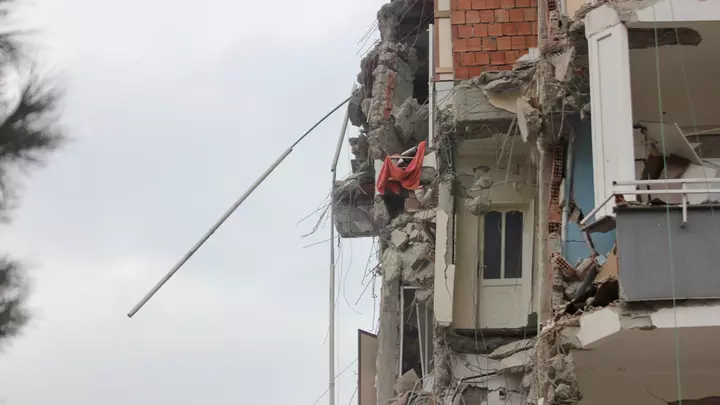 Разрушения в Турции