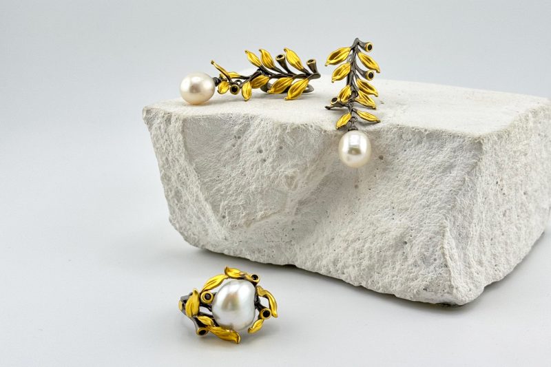 Украшения с жемчугом 