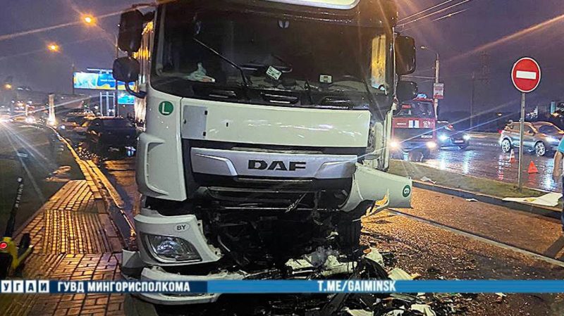 Авария на пр-т. Независимости