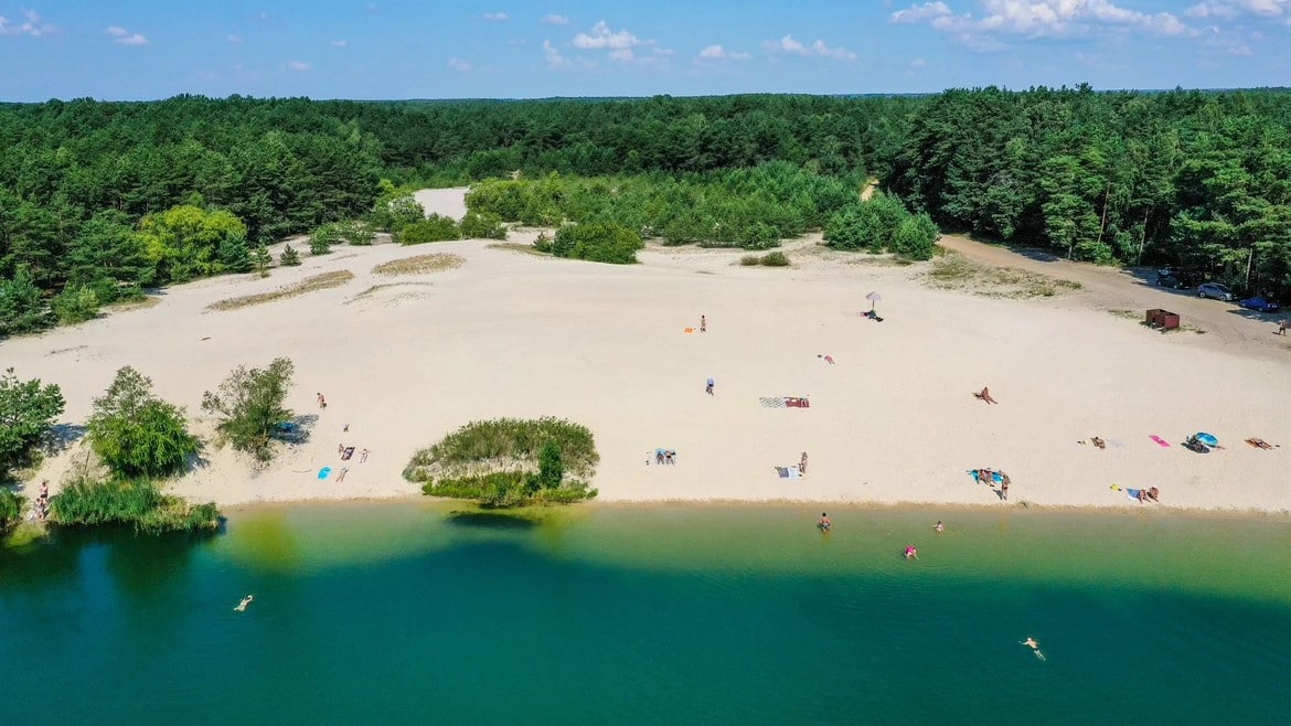 Каташи озеро карьер