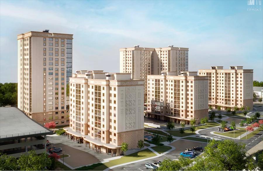 «Казахстанский квартал» проект здания дома многоэтажки