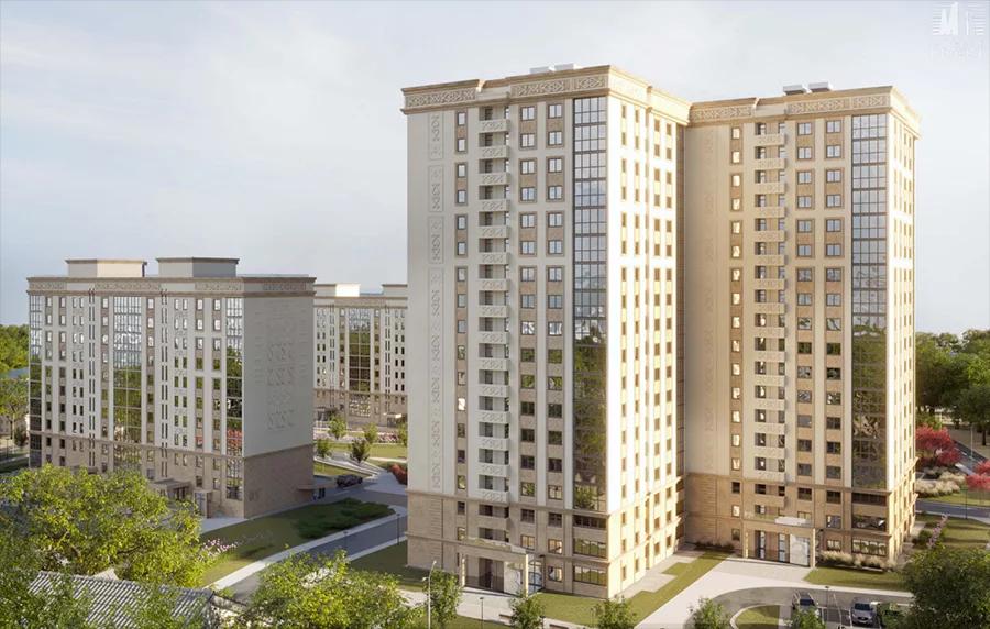 «Казахстанский квартал» проект здания дома многоэтажки