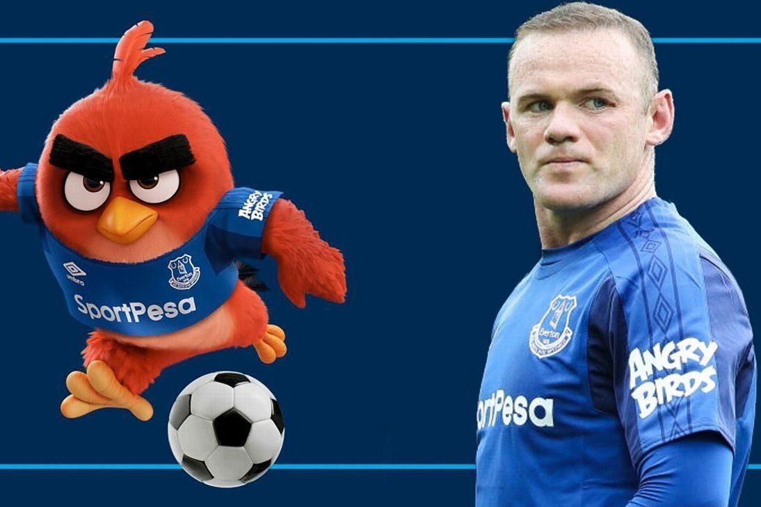 Эвертон и Энгри Бердс