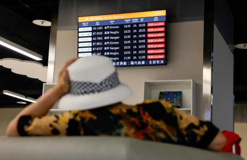 Отменены рейсы в аэропорту