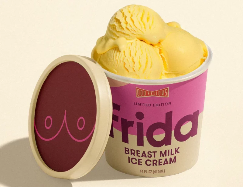 Мороженое грудное молоко