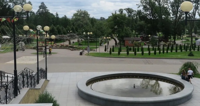 Могилев, фонтан