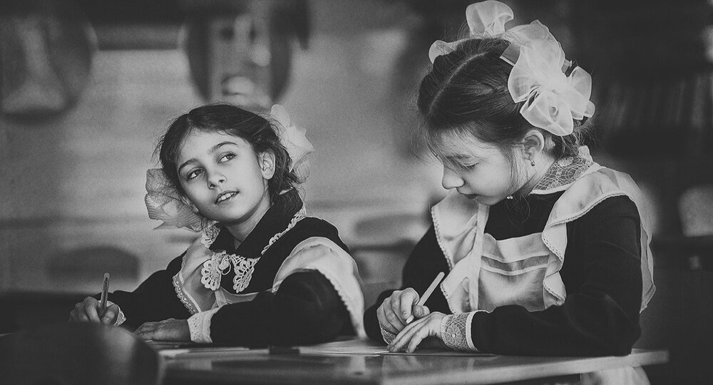 ученики школа СССР дети