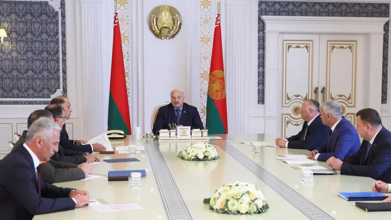 Совещание во главе с А.Г. Лукашенко