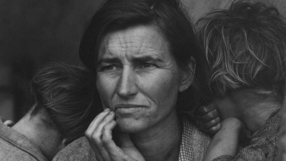 «Мать-мигрантка», 1936 г.